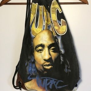 TUPAC DRAWSTRING BAG - TWO-SIDED